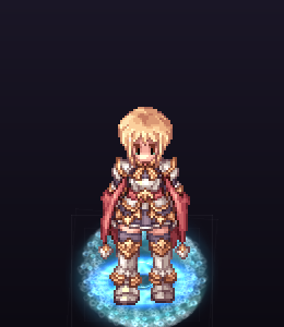 ออร่า Costume Blue Aura