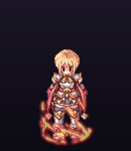 ออร่า Costume Swirling Flame