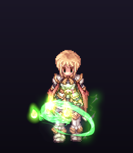 ออร่า Costume Green Aura