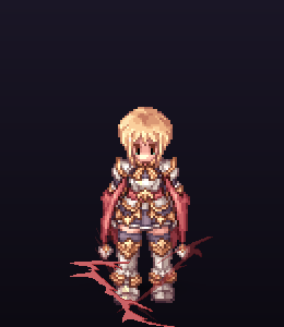 ออร่า Costume Exploding Crimson Flame