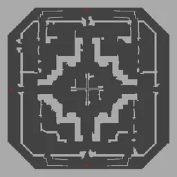 แผนที่ Glastheim Underground Churchyard