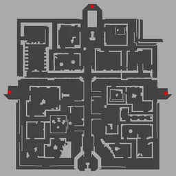 แผนที่ Inside Glastheim Chivalry F2