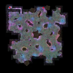 แผนที่ Starry Coral Area