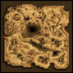 แผนที่ Sograt Desert - Dimensional Rift