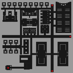 แผนที่ Freya's Sacred Precinct F2