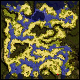 แผนที่ Splendide Field 1