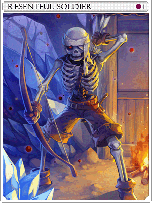 Hollow Archer Skeleton Card