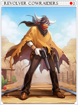 Revolver Buffalo Bandit Card