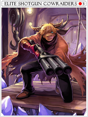 Elite Shotgun Buffalo Bandit Card