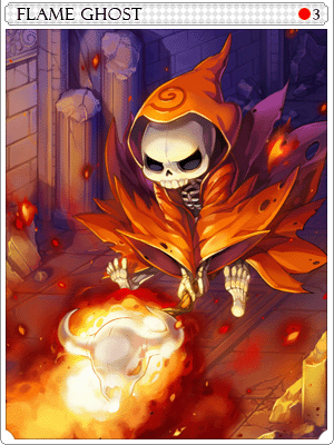 Flame Ghost Card