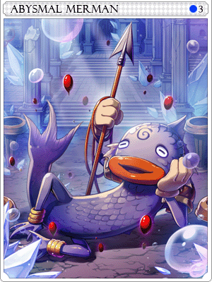 Deep Sea Merman Card