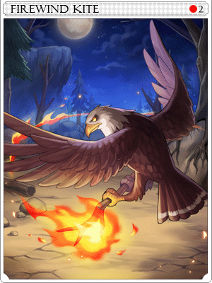 Fire Wind Kite Card