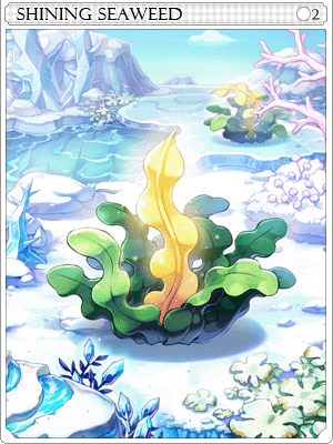 Shining Seaweed Card