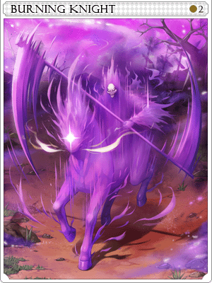 Burning Night Card