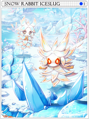 Snow Rabbit Slug Card