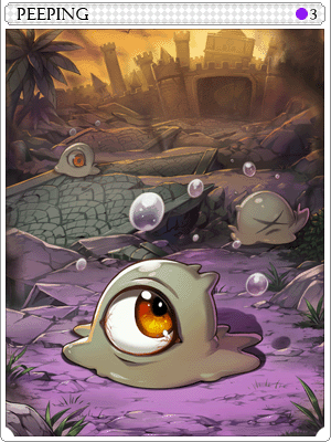 Peeping Card