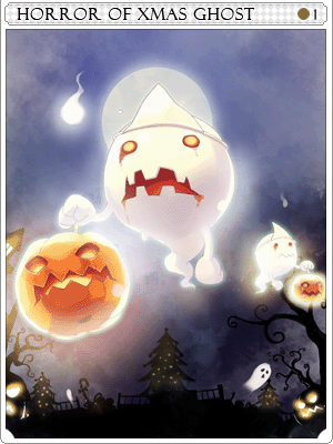Creepy Demon Card