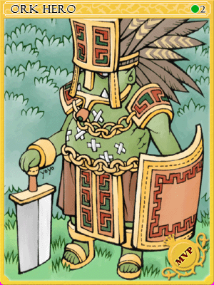 Orc Hero Card