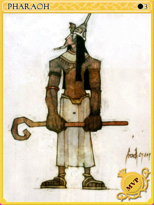 Pharaoh Card