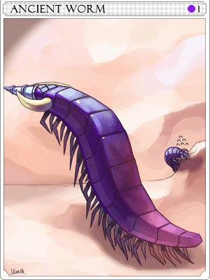 Ancient Worm Card