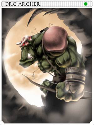 Orc Archer Card
