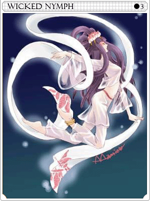Evil Nymph Card