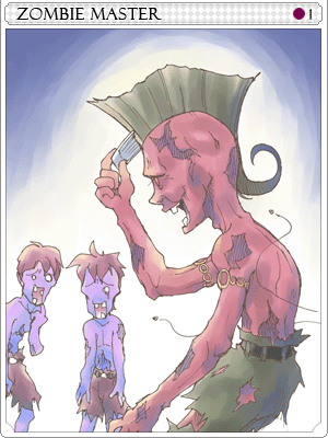 Zombie Master Card