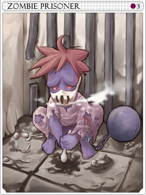 Zombie Prisoner Card
