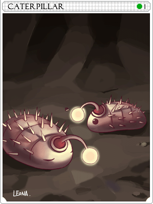 Caterpillar Card