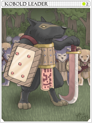 Kobold Leader Card