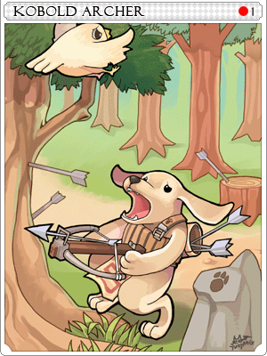 Kobold Archer Card