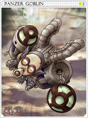 Panzer Goblin Card