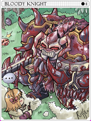 Bloody Knight Card