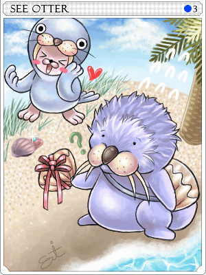 Sea-Otter Card