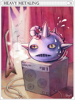 Heavy Metalring Card