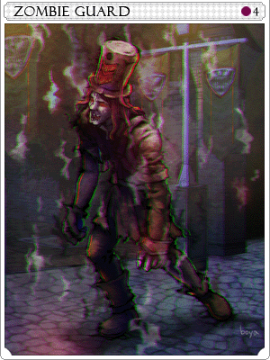 Zombie Guard Card