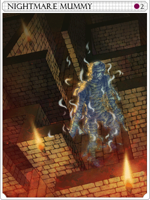 Nightmare Mummy Card