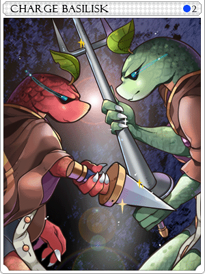 Charge Basilisk Card